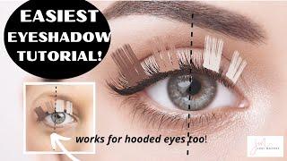 EASIEST EYESHADOW TUTORIAL TRULY! | More than a hack, a game changer! #eyeshadow tutorial