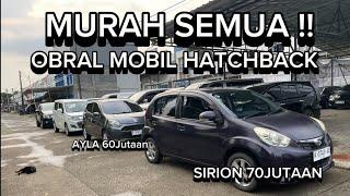 OBRAL MOBIL HATCHBACK REVIEW DETAIL HARGA MURAH DI RK MOBILINDO!!!