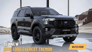 2025 Ford Everest Tremor : The Latest Version For Those Of You Who Like Adventure.