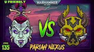 NEW NEMESIS CLAWS! Drukhari vs Chaos Space Marines: A Warhammer 40k Battle Report | 10th Edition