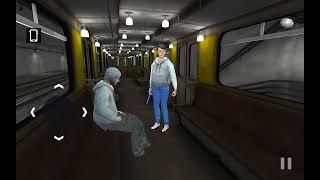 Обзор фиолетовой линии в Subway simulator 3D!