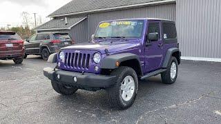 2017 Jeep Wrangler Brighton, Novi, Howell, Wixom, Pickney, MI A18117A