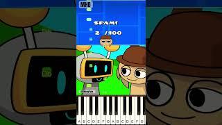 Incredibox Sprunki in geometry dash @SkinnyPale - Piano Tutorial