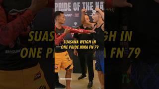 Indonesia vs China Weigh In One Pride MMA FN 79. - Hook Fight Gear