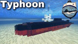 Проект 941 "Акула" (Typhoon) (ТРПКСН/SSBN) | Minecraft Tutorial | 1:5 Scale