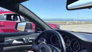 Cls63 amg vs dodge 392 vs Tesla #shorts #racing #cars #dodge #amg Mercedes give them the gooooo