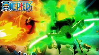 Zoro and Sanji Team Attack King and Queen | One Piece