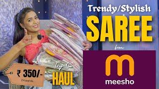 *ON HIGH DEMAND* Saree from Meesho | festive ~ Shaadi special | Tryon | Budget friendly | gimaashi