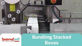 Bundling four stacked small boxes