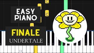 Finale (EASY Piano Tutorial) - Undertale