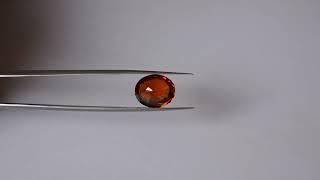 7.50 ratti natural certified hessonite video 406