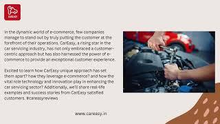 Customer Centric Innovation CarEasy Approach to Success in the E commerce Car Servicing Sector