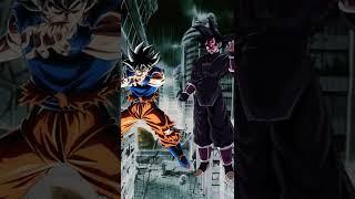 Who is stronger | Goku VS Goku Black #shorts #dbs