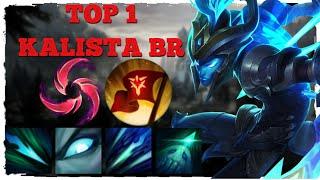 TOP 1 KALISTA BR LOL - HZG AKASHI GAMEPLAY - LEAGUE OF LEGENDS