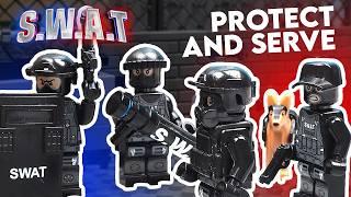 LEGO SWAT: Защити и Служи - Покадровая анимация | Brickslook #lego