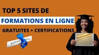 Voici 5 sites de formations gratuites en ligne avec certificats