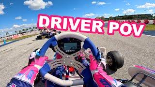 PROFESSIONAL KARTING DRIVER POV (NEW TIRE RUN)