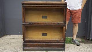 Restoration Of An Antique Barrister Bookcase | Furniture Repair & Restoration