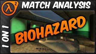 HL2DM - 1on1 Cup #24 Match Analysis - Maxtasy vs. Sentre - Biohazard