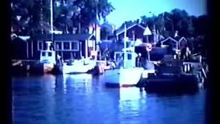 Hanö hamn sommaren 1980