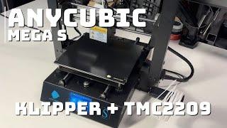 Anycubic Mega S must have upgrade. Klipper and TMC2209 drivers for TriGorilla board