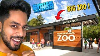 I BUILD BIG ANIMAL ZOO IN MY CITY | CITY SKYLINES GAMEPLAY | Mr IG | Tamil #22