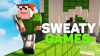 Dominating In The Most SWEATY Bedwars Game (ft. Leaderboard & Known Players)