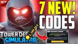 ️OCTOBER UPDATE!!️️ TOWER DEFENSE SIMULATOR ROBLOX CODES 2024 - TOWER DEFENSE CODES 2024 - TDS