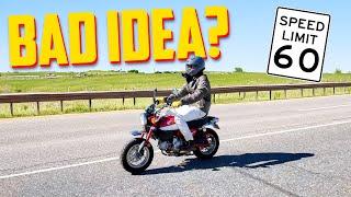 Should You Ride Mini Motos On The Highway?