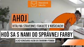 Ahoj, vitaj na Stavebnej fakulte v Košiciach!