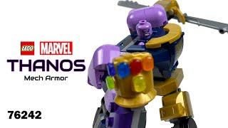 Lego Marvel - Thanos Mech Armor - Stop Motion Build! 76242