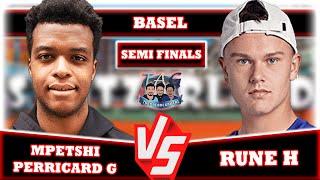 LIVE: H. Rune vs G. Mpetshi Perricard • Basel Open 2024 Semifinals #Rune #MpetshiPerricard #BaselO