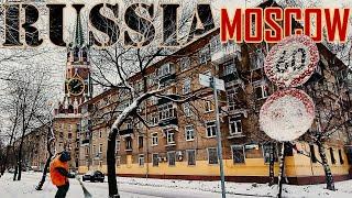 Discover REAL RUSSIA Beyond the Tourist Trail. Walking Moscow apartments. Life in Russia today