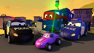 パトカークローン Carl is the Sandman ⍟スーパートラッ l 子供向けトラックアニメ Super Truck Animation for Kids