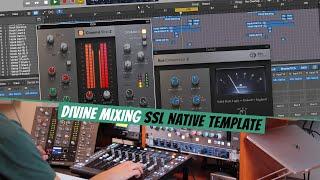 Divine Mixing - SSL Native Template (Mixing and Recording Demo)