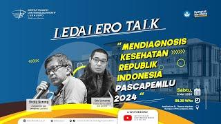  Ledalero Talk "Mendiagnosis Kesehatan Republik Indonesia Pascapemilu 2024" Bersama Rocky Gerung