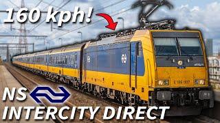 NS Intercity Direct! HIGH SPEED Through the Netherlands - Breda to Amsterdam