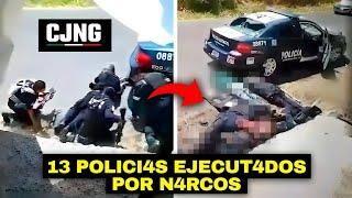 SlCARlOS EJECUT4N a 13 P0LICÍ4S en una EMBOSCADA MORTAL (Policia SUPLICA AYUDA)