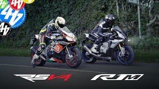 Aprilia RSV4 RF v Yamaha YZF-R1M: Part Two | Road Test