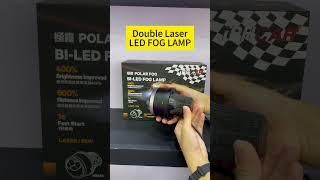 iPHCAR double laser LED fog projector lens