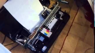 EPSON STYLUS NX125 NX130 SX125 SX130 T13 ME10 print without case after repair