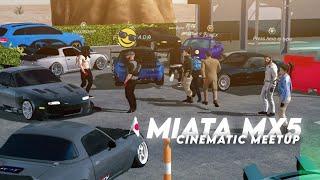 Miata MX5 Cinematic Meetup | Car Parking Multiplayer New Update