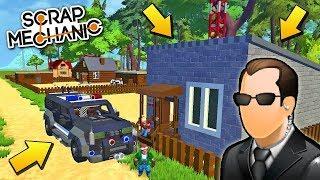 АГЕНТЫ ФБР ОБНАРУЖИЛИ БУНКЕР В МАГАЗИНЕ !!! МУЛЬТИК в Scrap Mechanic !!!