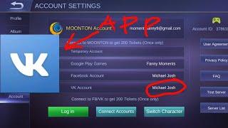 How to connect VK account in Mobile Legends 2019