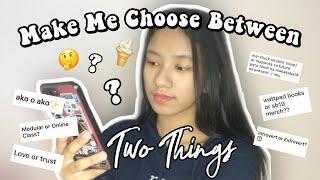 Make Me Choose Between Two Things | Christine Angel