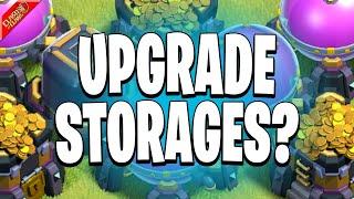 Should you Prioritize Storage Upgrades in Clash of Clans?