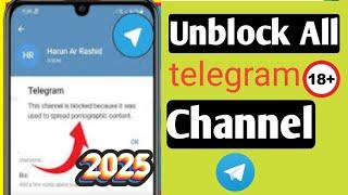 How To Fix" This Channel Can't Be Displayed on Telegram (Android & ios - New Process)