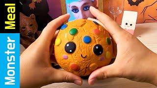 Squishy food for dinner [fictional video] | Monster Meal ASMR eating sounds | Kluna Tik style