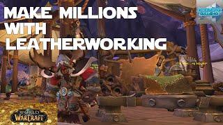 400% Profits with Dragonflight Leatherworking! - World of Warcraft Dragonflight Gold Making Guide