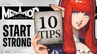 SAVE Your Precious TIME! 10 More Essential Game CHANGING TIPS in Metaphor Refantazio, Beginner Guide